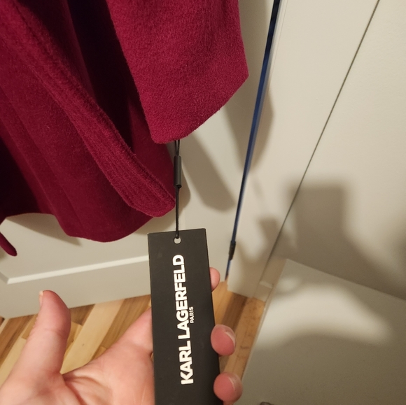 BNWT Karl Lagerfeld wool blend coat - Picture 4 of 5